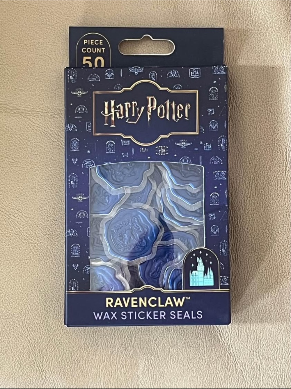 Harry Potter Ravenclaw Blue Wax Sticker Seals - Pack of 50